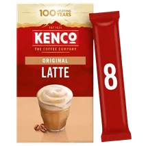 Kenco Latte Instant Coffee Sachets 8 per pack