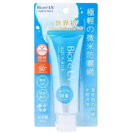 Kao - Biore UV Aqua Rich Watery Essence Sunscreen SPF 50+ PA++++ 70G