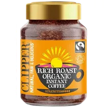Clipper Fairtrade Organic Instant Papua New Guinea Coffee 100g