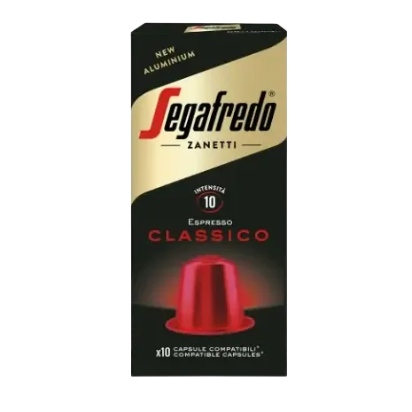 Segafredo Espresso Classico 10 pods for Nespresso
