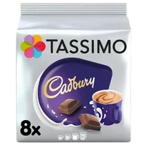 Tassimo Cadbury Hot Chocolate Pods 8 per pack