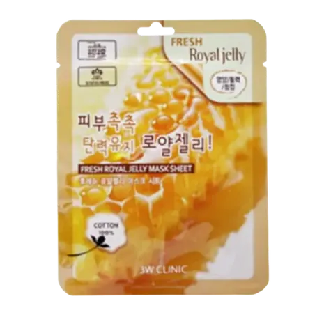 3W Clinic - Fresh Royal Jelly Mask Sheet - 1pc