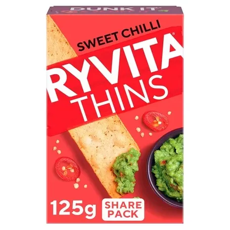 Ryvita Thins Sweet Chilli 125g