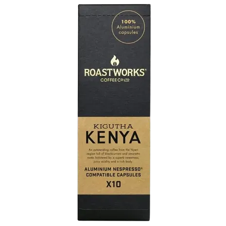 Roastworks Kenya Nespresso Compatible Capsules 10 per pack