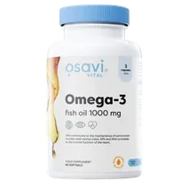 Osavi Omega-3 Fish Oil Molecularly Distilled 1000mg 60 Softgels