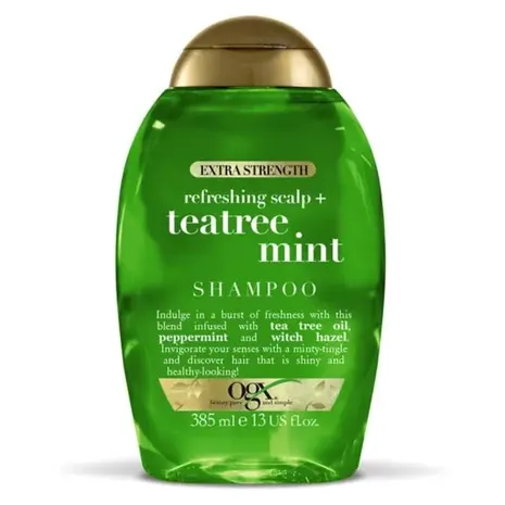 OGX Refreshing Scalp + Tea Tree Mint Shampoo - 385ml
