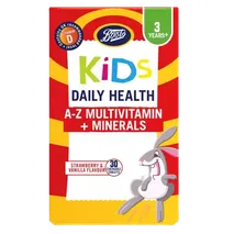 Boots Kids Daily Health A-Z Multivitamin + Minerals - 30 Chewable Tablets