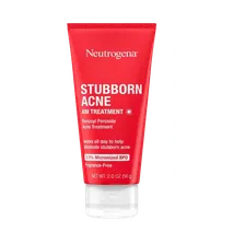 Neutrogena Stubborn Acne AM  Treatment  2.5% Micronized Benzoyl Peroxide - 2 Oz