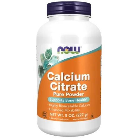 Now Foods Calcium Citrate Pure Powder - 227 grams