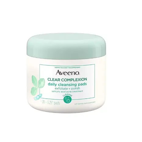 Aveeno   Clear Complexion Daily Facial Cleansing Pads  - 28 Pads