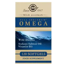 Solgar Wild Alaskan Full Spectrum Omega Softgels - Pack of 120
