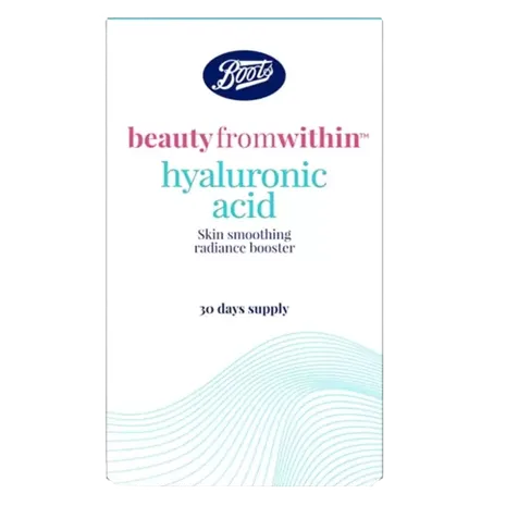 Boots Beauty From Within Hyaluronic Acid 30 Capsules