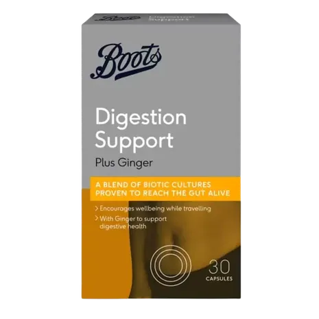 Boots Digestion Support + Ginger Cap 30s