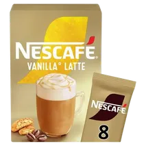 Nescafe Vanilla Latte Instant Coffee (8 Sachets)