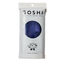 Goshi Exfoliating Shower Towel Blue / Single