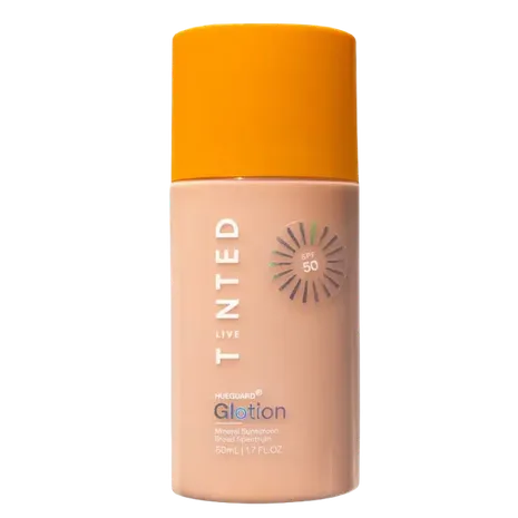 Hueguard Glotion Mineral Sunscreen Broad Spectrum SPF 50 (1 Light/Med)