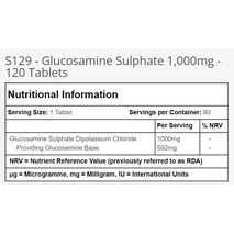 Simplysupplements Glucosamine Sulphate 1,000mg Tablets 120 Tablets (60+60)