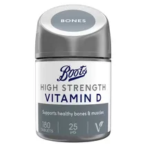 Boots High Strength Vitamin D 25 µg Food Supplement 180 Tablets