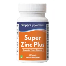 Simplysupplements Super Zinc Plus 60 Tablets