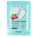 TONYMOLY I'm Lovely Peach Foot Mask 5 pcs