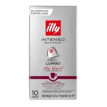 illy Lungo Intenso 10 pods for Nespresso