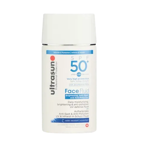 ULTRASUN FACE FLUID SPF50+ ANTI-SPOT & ANTI-POLLUTION - 40ML