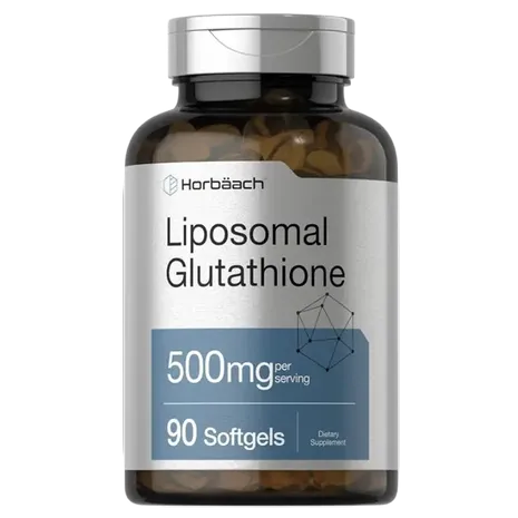 Horbaach Liposomal Glutathione Supplement 500mg - 90 softgels
