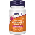 NOW Foods Vitamin D-3 5,000 IU - 240 Softgels