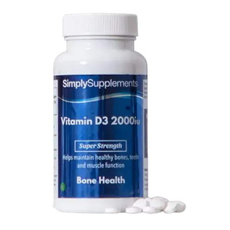 Simplysupplements Vitamin D3 Tablets 2,000iu 120 Tablets