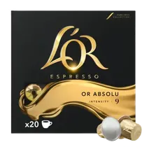 L'OR Or Absolu 20 pods for Nespresso