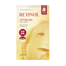 Goodal - Black Carrot Vita-A Retinol Lifting Gel Sheet Mask - 30g
