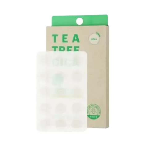 NATURE REPUBLIC - Green Derma Tea Tree Cica After Care Spot Patch - 60 pieces (12mm)