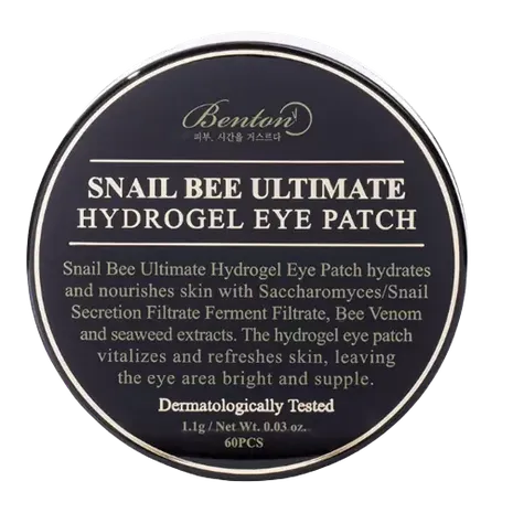 Benton - Snail Bee Ultimate Hydrogel Eye Patch - 60 patches