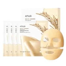 ANUA Rice 70 Glow Collagen Mask ( Set of 4 )