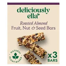 Deliciously Ella Roasted Almond Fruit, Nut & Seed Bar 3 per pack