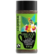 Clipper Latin American Decaf Fairtrade Organic Coffee 100g