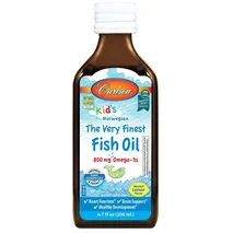 CarlsonLabs Kid's The Very Finest Fish Oil, 800mg Lemon - 200 ml.