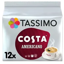 Tassimo Costa Americano Coffee Pods 12 per pack