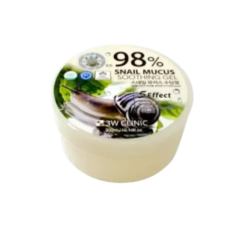 3W Clinic - Snail Mucus Soothing Gel - 300g