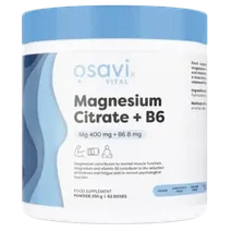 Osavi Magnesium Citrate + B6 Powder 250g