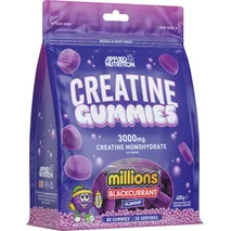 Applied Nutrition Creatine Gummies, Millions Blackcurrant - 80 gummies