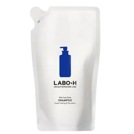 Labo H Scalp Strengthening Clinic Cooling & No-Sebum Shampoo Refill Pack 400ml