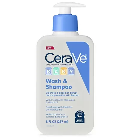CeraVe Baby Wash & Shampoo 8 Oz