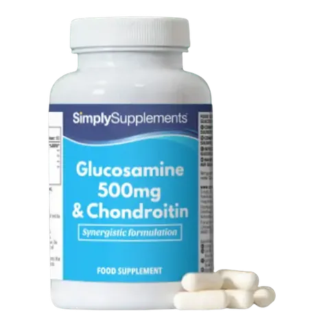 Simplysupplements Glucosamine 500mg & Chondroitin 120 Capsules