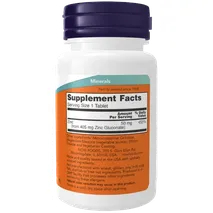Now Foods Zinc 50 MG- 250 Tabs