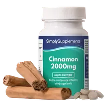 Simplysupplements Cinnamon Extract Tablets 2,000mg 120 Tablets