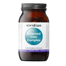 Viridian Balanced Iron Complex Veg Caps 90