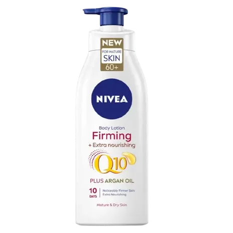 NIVEA Q10 Power 60+ Firming and Extra Nourishing Body Lotion with Argan Oil 400ml