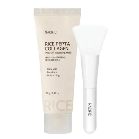 NACIFIC Rice Pepta Collagen Peel-Off Wrapping Mask