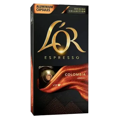 L'OR Colombia 10 pods for Nespresso